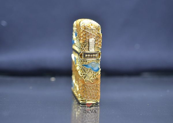 Zippo bọc lưới rồng ZN298