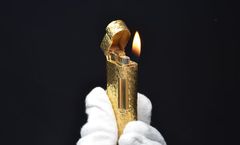 Bọc vàng vân tự gõ búa DHI18