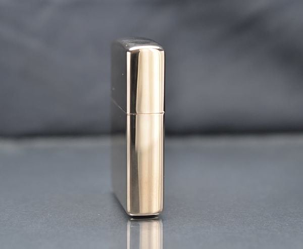 Zippo mạ vàng hồng trơn 1997 C772