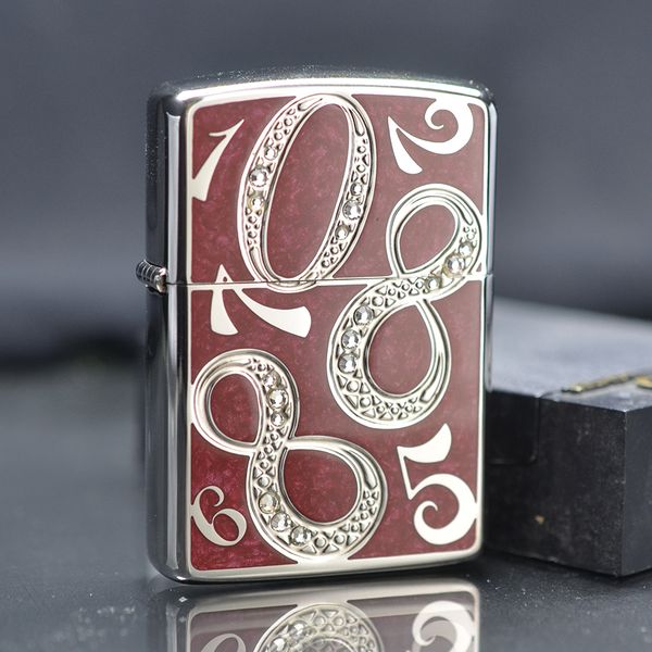 Zippo Armor khảm men 2008 C436