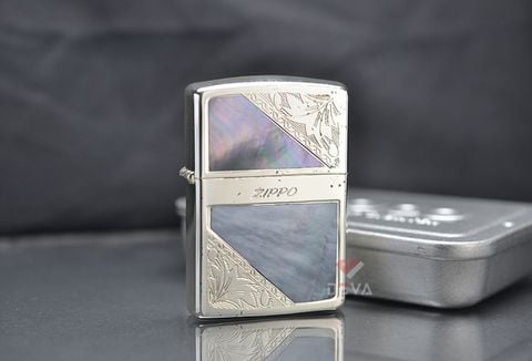 Mạ bạc khảm trai hoa văn 1997 C786