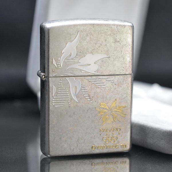 Zippo 1997 bạc bụi Nagano C35