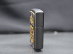 Zippo 1996 Emblem Vương Miện – Mạ Vàng Gold Plated Bản Hoàng Gia Sang Trọng C05