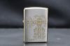 Zippo 1995 hoa văn bạc viền vàng C152