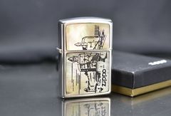 Zippo 1992 ốp khảm trai  C97