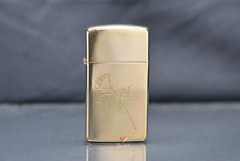 Mẫu Slim khắc hình bông hồng 2000 C775