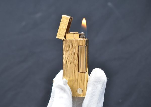 Dunhill mạ vàng vân xước DHI23