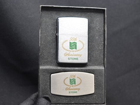 Set Zippo 1976  kỷ niệm 50th Stone C167