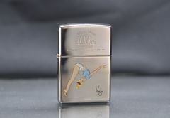Zippo 1997 mạ bạc sinh nhật 100th Varga C173