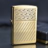 Zippo Cổ Hoa Văn Mạ Vàng 2001 C379