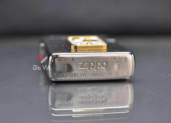 Zippo emblem 1994 mạ bạc C753
