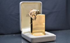Zippo Emblem cá chép mạ vàng 1992 C742