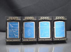 Set 4 Bật Lửa Zippo 1994 Chủ Đề Thợ Lặn Biển – Đời X La Mã – Bộ Sưu Tập Deep Sea Divers Quý Hiếm C176