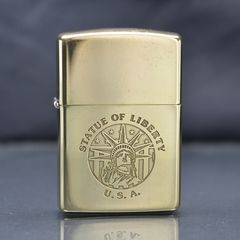 Zippo chu niên 1992 Liberty nữ thần tự do Mỹ C415