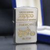 Zippo 1996 mạ bạc in hình xe C150