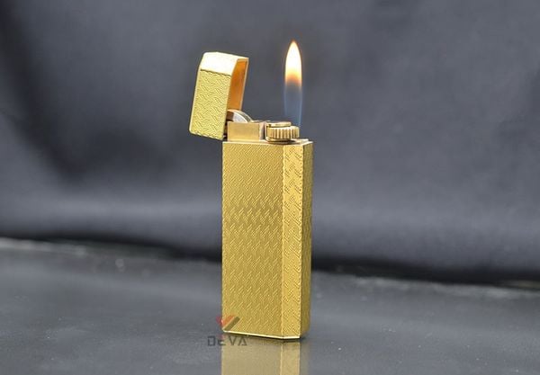 Cartier bọc vàng dày 5 cạnh hoa văn CA06