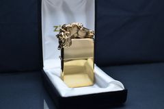 Zippo mạ vàng Emblem đầu ngựa 1988 C743
