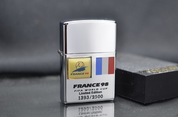 Zippo 1997 emblem france 98 giới hạn C22