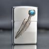 Zippo 1997 emblem lông chim C383