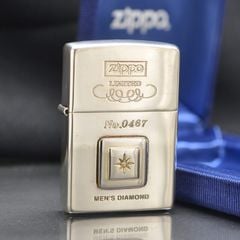 Zippo 1998 Emblem gắn kim cương C67