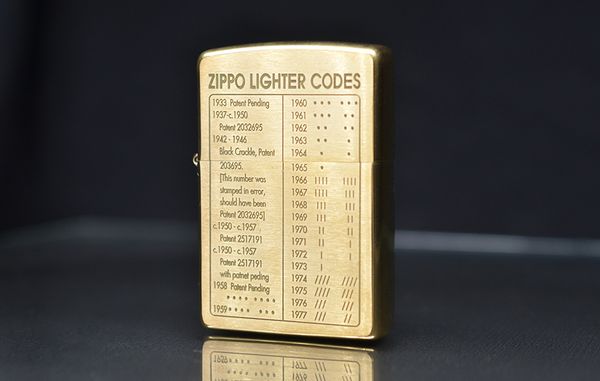 Zippo khắc mã code ZK157