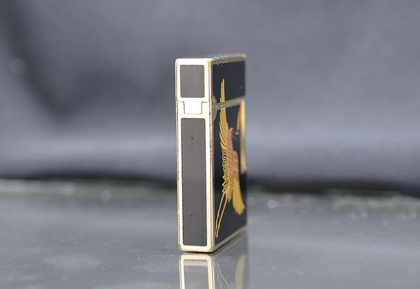 Dupont 2 lỗ thấp sơn mài dán hình chim DPH50