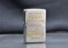 Zippo 1996 mạ bạc in hình xe C150