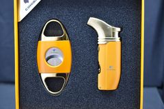 Set phụ kiện 2 món bật lửa và dao cắt HB 422