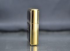 Zippo 1997 mạ vàng ốp emblem hổ phách C740