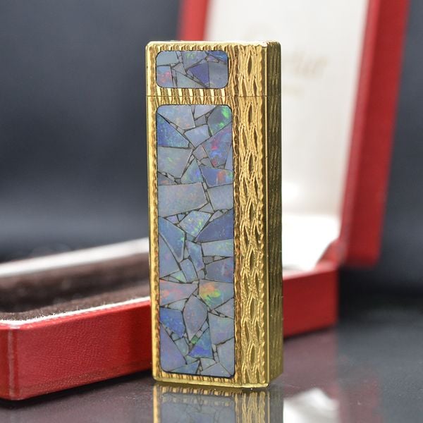 Cartier 5 cạnh ốp đá Opal CA04