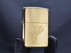 Zippo 1994 mạ vàng chủ đề đảo Guam C105