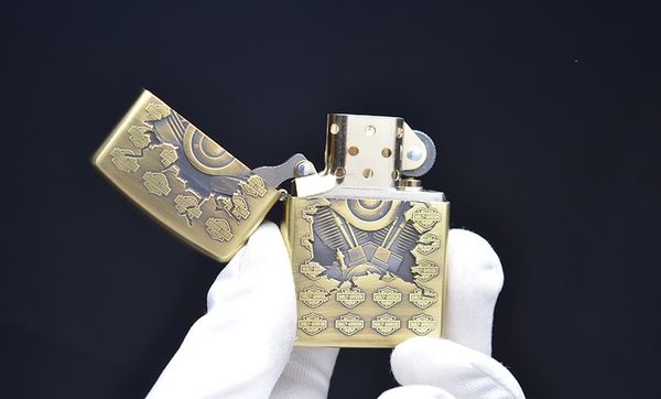 Zippo Armor khắc Harley Davidson ZD34