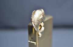 Zippo Emblem cá chép mạ vàng 1992 C742