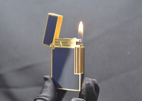 Dupont 2 lỗ sơn mài xanh than DPH23