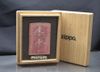 Zippo 2003 bọc da in hình rồng C181