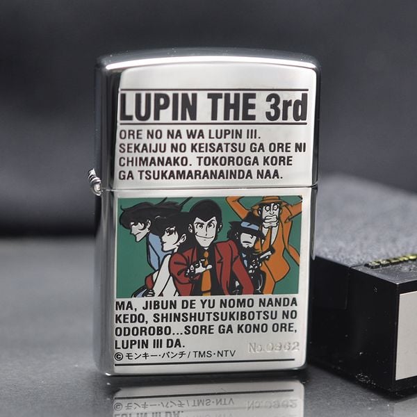 Zippo 1998 Lupin III số giới hạn C186