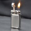 Dunhill bọc bạc kẻ dọc lửa thẳng loại thấp DHI41