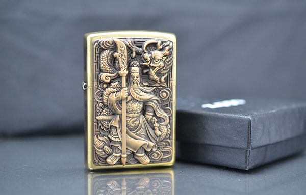 Zippo emblem hình quan công ZD55
