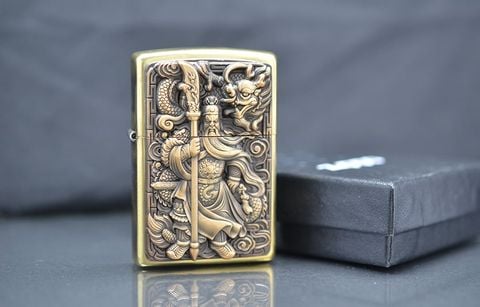 Zippo emblem hình quan công ZD55