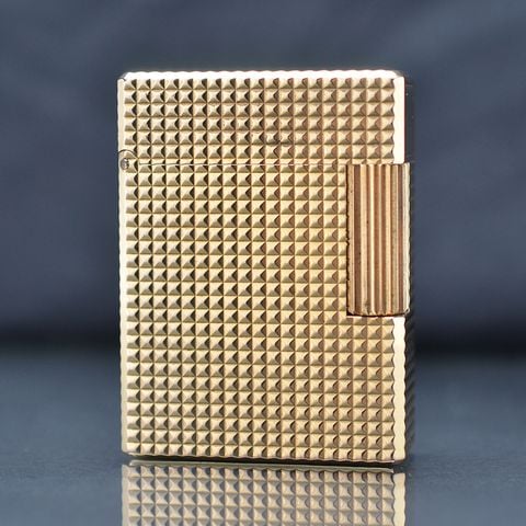 Bọc vàng 1 lỗ thấp vân kim cương DPH101