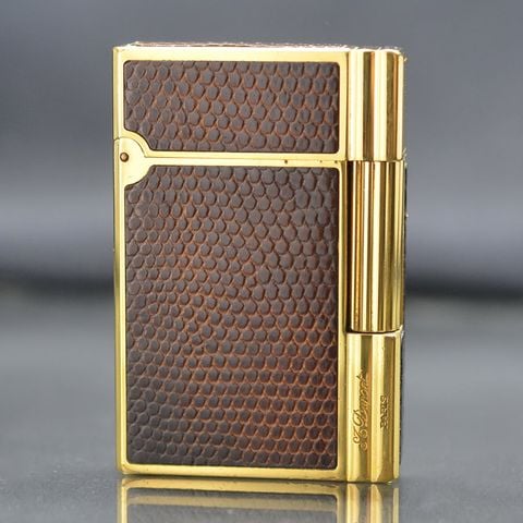 Bật lửa Dupont gatsby bọc đà điểu DPH59