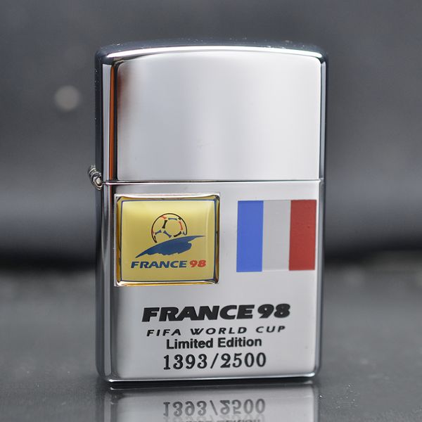Zippo 1997 emblem france 98 giới hạn C22