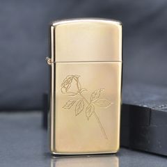 Mẫu Slim khắc hình bông hồng 2000 C775