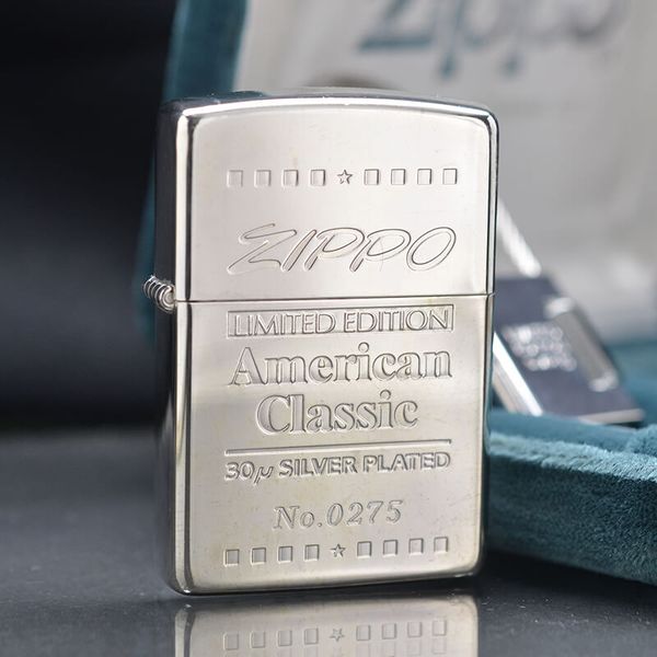 Set Zippo 1994 mạ bạc giới hạn C110