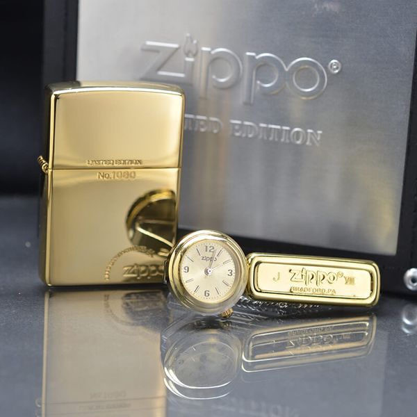 Set Zippo 2000 kẹp đồng hồ C127