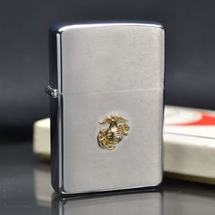 Zippo Chrome 1959 emblem quân đội C755