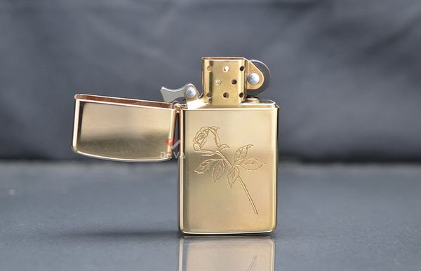 Mẫu Slim khắc hình bông hồng 2000 C775