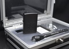Set zippo 2001 đen pin Taday King C36