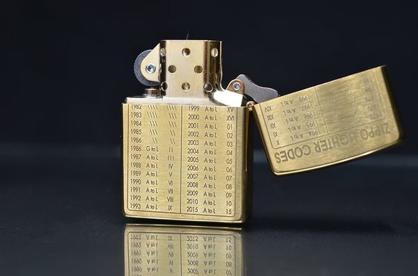 Zippo khắc mã code ZK157