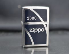 Zippo 1999 logo sơn mạ bạc C114